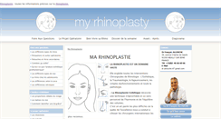 Desktop Screenshot of ma-rhinoplastie.com