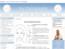 Tablet Screenshot of ma-rhinoplastie.com